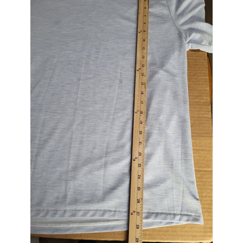 Tommy Bahama Men’s LG Coasta Vera V-Neck Short Sleeve T Shirt Blue Resort - Picture 5 of 7